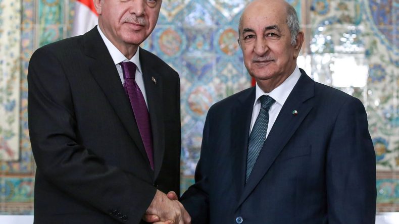 العدوان على فلسطين: الرئيس تبون يتلقى مكالمة هاتفية من نظيره التركي