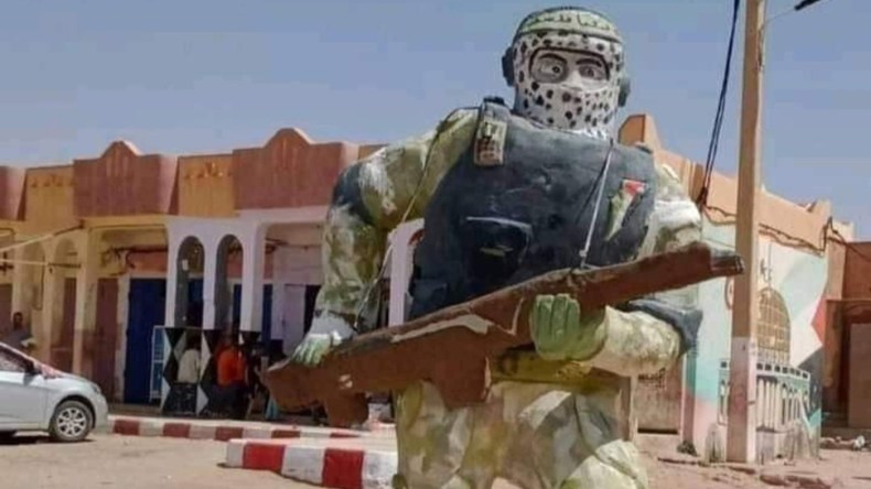تمثال لكتائب القسام بغرداية يخلق جدلا واسعا عبر مواقع التواصل