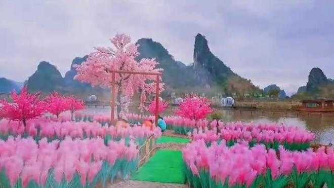 شاهد.. شيّد جزيرة مفعمة بالرومانسية كي يصالح حبيبته ولكنها رفضته!