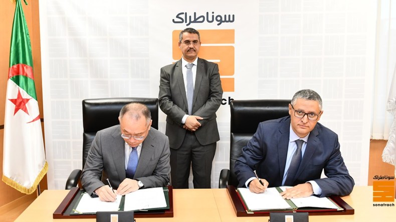 اتفاق بين سوناطراك ومجمع صيني للتنقيب عن المحروقات في الجزائر والخارج