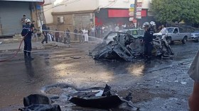 خميس الخشنة: انفجار سيارة محملة بخمس قارورات غاز