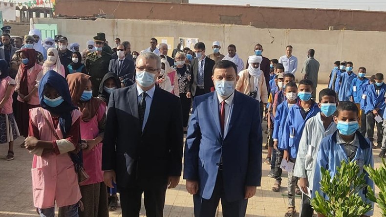 هكذا علق وزير التربية على حادثة الإعتداء على استاذات برج باجي مختار خلال زيارته للولاية