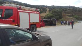Renversement d’un bus transportant des encadreurs des élections