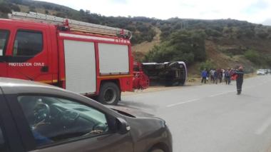 Renversement d’un bus transportant des encadreurs des élections