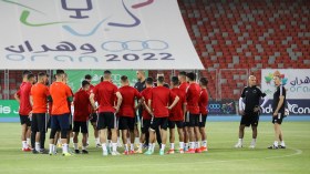 بِالصور.. محليو “الخضر” يُدشّنون الملعب الجديد لِوهران