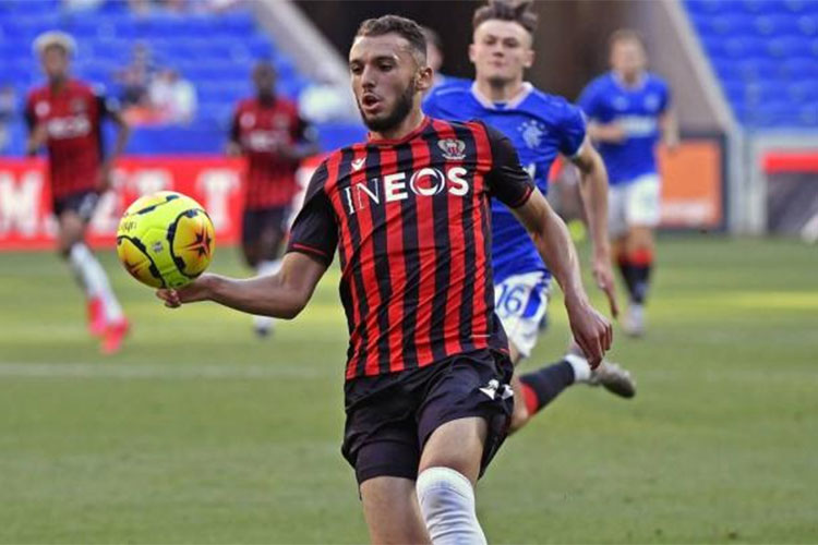 OGC Nice Flashy Footballer Amine Gouiri Approaches The “Greens” Of Algeria