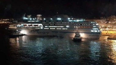 IMAGES: Badji Mokhtar III accoste au port de Marseille