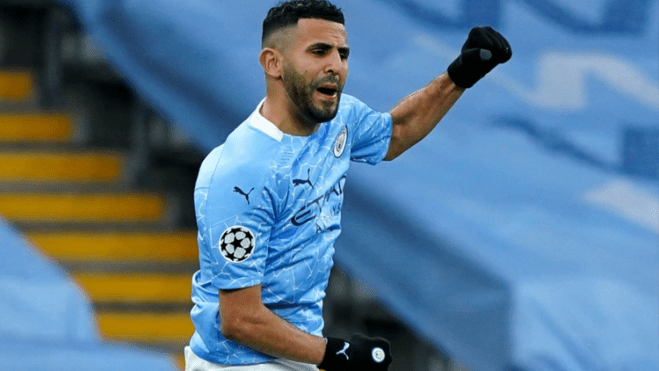 محرز يتفوق على نايمار وبيكام في التمريرات الحاسمة