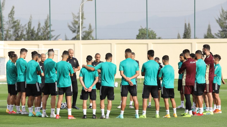 أوّل حصّة تدريبية لِمحليي “الخضر”