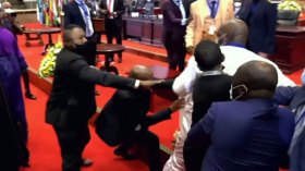 Les députés en viennent aux mains au Parlement panafricain (vidéo)