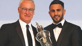 رانييري يشيد برياض محرز رغم خسارة النهائي الأوروبي