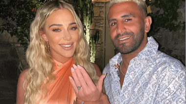 Mahrez fiancé avec Taylor Ward: Son ex Rita le tacle
