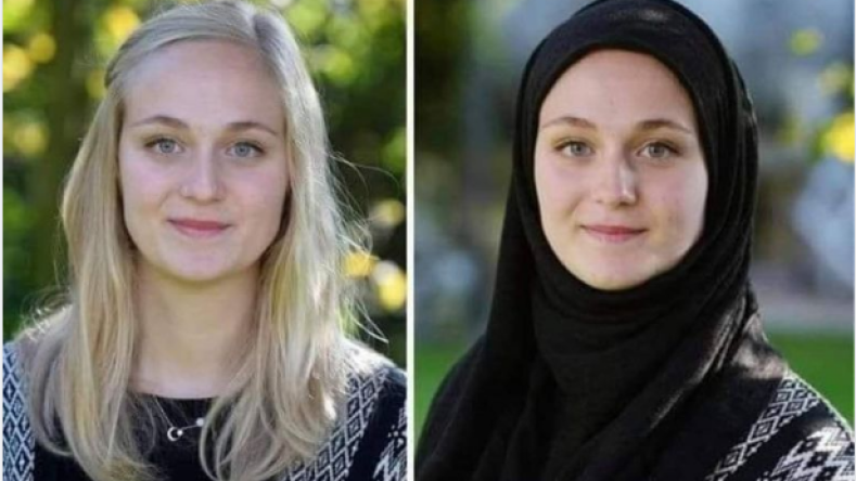 إشادة بشابة هولندية محجبة قيل بأنها أسلمت.. وهذه الحقيقة!