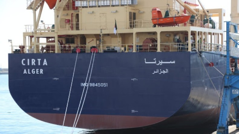 خلال رحلتها الأولى.. سفينة سيرتا تنقل 925 حاوية لموانئ أوروبية