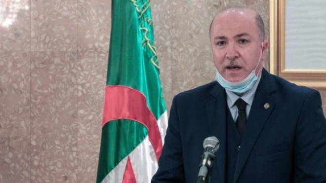 الوزير الأول يتلقى مكالمة هاتفية من نظيره الليبي وهذا ما دار بينهما