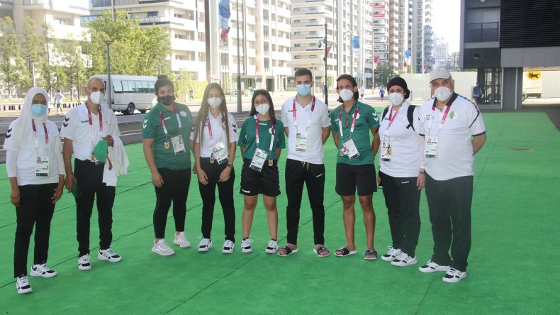 وصول أول وفد جزائري للرياضيين إلى طوكيو