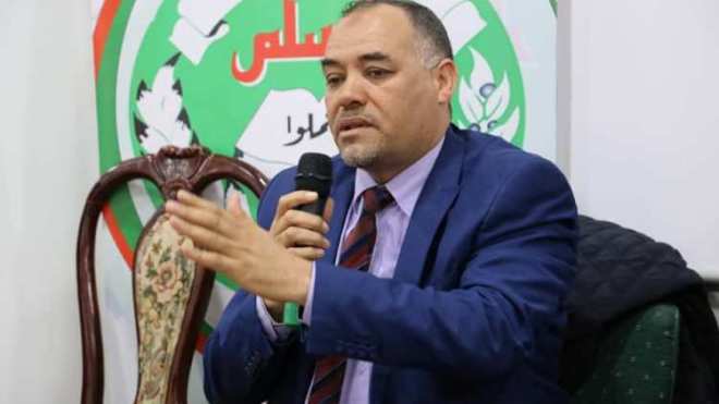 حمس تبدأ حشد الدعم لمرشحها لرئاسة البرلمان أحمد صادوق