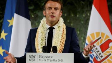 Essais nucléaires: Macron reconnait «la dette» de la France à l’égard de la Polynésie