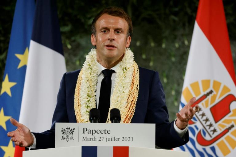 Essais nucléaires: Macron reconnait «la dette» de la France à l’égard de la Polynésie