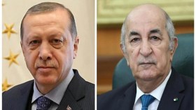Le Président Tebboune reçoit un appel téléphonique de son homologue turc