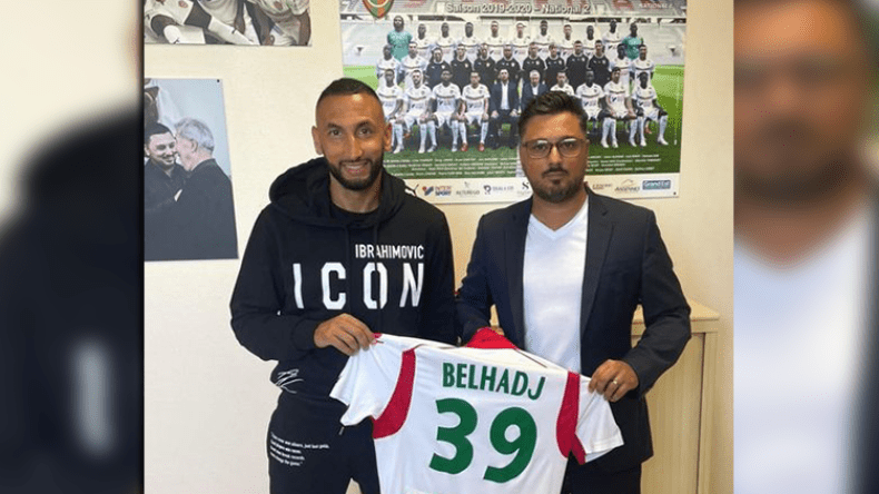 نذير بلحاج يعود إلى سيدان الفرنسي