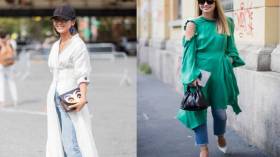 الدراوسر..الفستان والسروال في لوك واحد