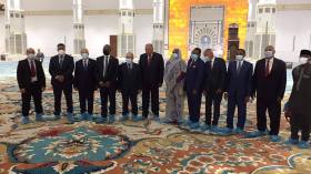وزراء خارجية دول الجوار الليبي يزورون مسجد الجزائر الأعظم