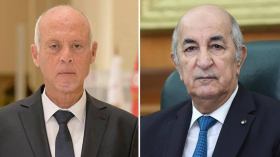 الرئيس تبون يهنئ الرئيس سعيّد والشعب التونسي