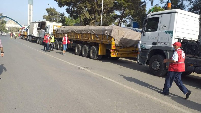 إطلاق قوافل تضامنية للمناطق المتضررة من الحرائق