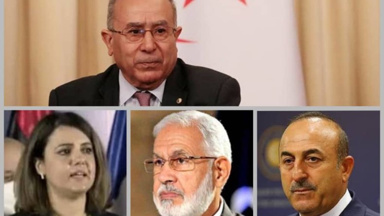لعمامرة يتلقى التعازي من نظيريه التركي والليبي