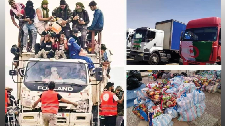 قوافل تضامنية تتحرك باتجاه الولايات المنكوبة