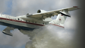 تعرف على “وحش إخماد الحرائق” be-200 الروسية.. مرعبة النيران !