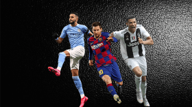 محرز ينافس ميسي ورونالدو على لقب الأغلى