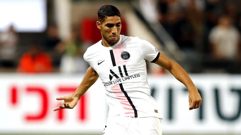 صافرات استهجان صهيونية ضد المغربي حكيمي