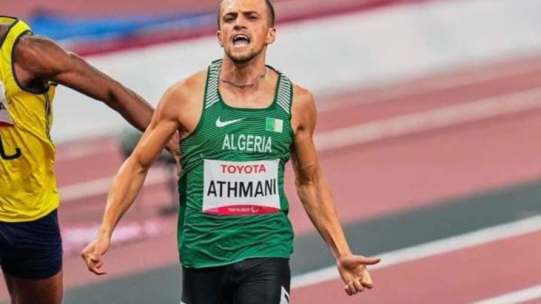 العداء عثماني يلامس الذهب ويتوّج بالفضية