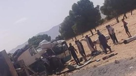 حادث النعامة: ارتفاع حصيلة الضحايا إلى 12 قتيلا