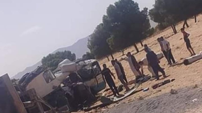 حادث النعامة: ارتفاع حصيلة الضحايا إلى 12 قتيلا