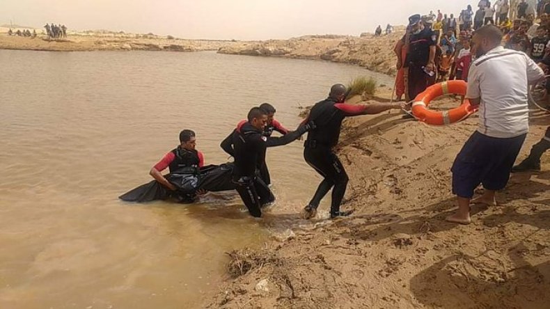 بالصور.. العثور على جثث 3 مفقودين بواد ميطر ببوسعادة