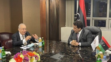 Lamamra reçu à New York par le président du Conseil présidentiel libyen