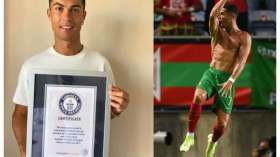 كريستيانو رونالدو يشكر موسوعة غينيس ..