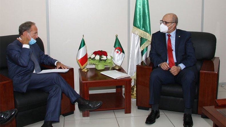 قمة الجزائر إيطاليا الحكومية في جانفي 2022