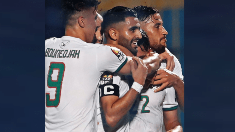 حادثة “ركلة الجزاء”.. هكذا رد محرز على خلافه مع بونجاح!