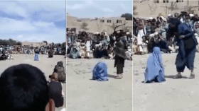 هل أقامت طالبان عمليات جلد للنساء في الساحات بسبب مخالفة الشرع؟