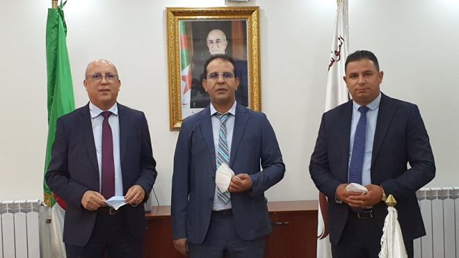 بلعريبي ينهي مهام الرئيس المدير العام للمؤسسة الوطنية للترقية العقارية