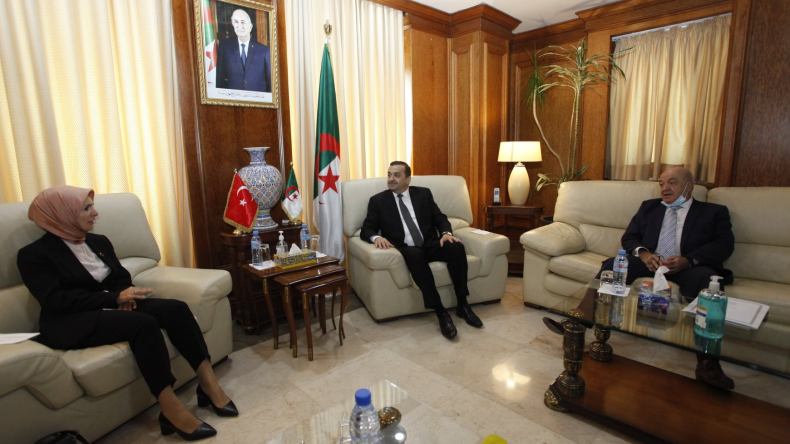 عرقاب يبحث مع سفيري مصر وتركيا التعاون الثنائي وتعزيز الشراكة