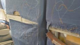 كراسي طائرة الجوية الجزائرية في وضعية كارثية