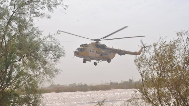 وزارة الدفاع: إنقاذ ثلاثة مواطنين من طرف حوامة للجيش بإليزي