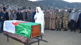 تشييع جثمان الشهيد الرقيب صراوي سيف الدين