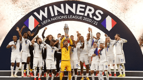 منتخب فرنسا يُتوّج بِكأس دوري الأمم الأوروبية