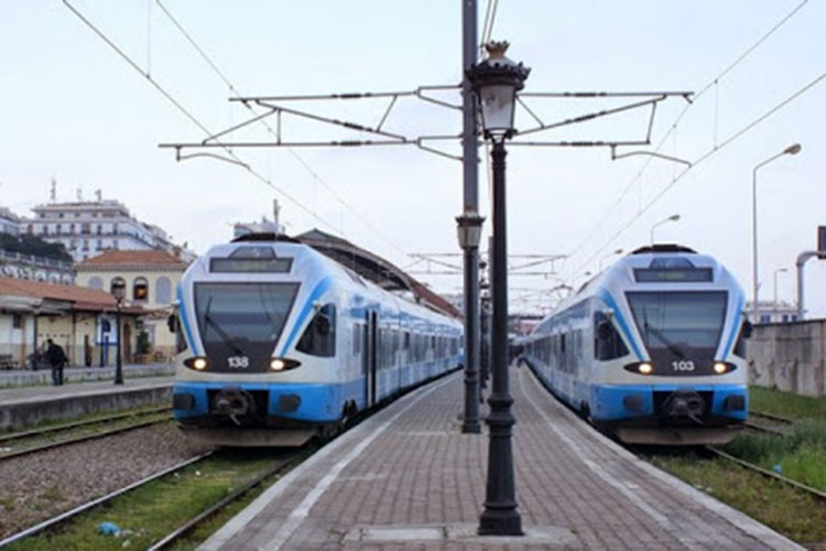 Le trafic ferroviaire Alger-Blida interrompu a cause de la chute d’un arbre